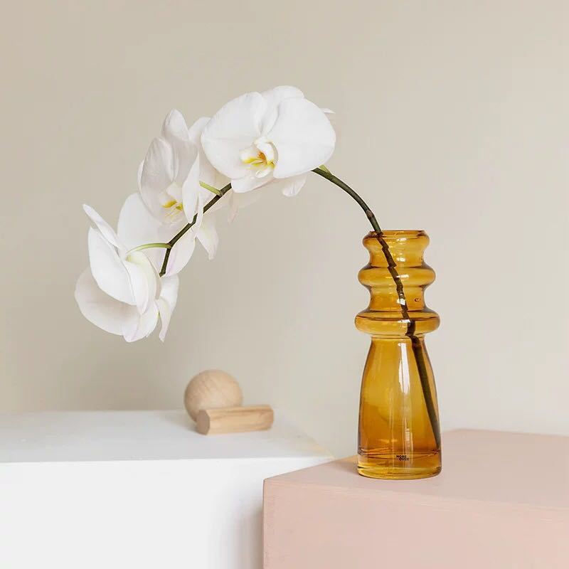 Art Decoration Candy Color Threaded Vase