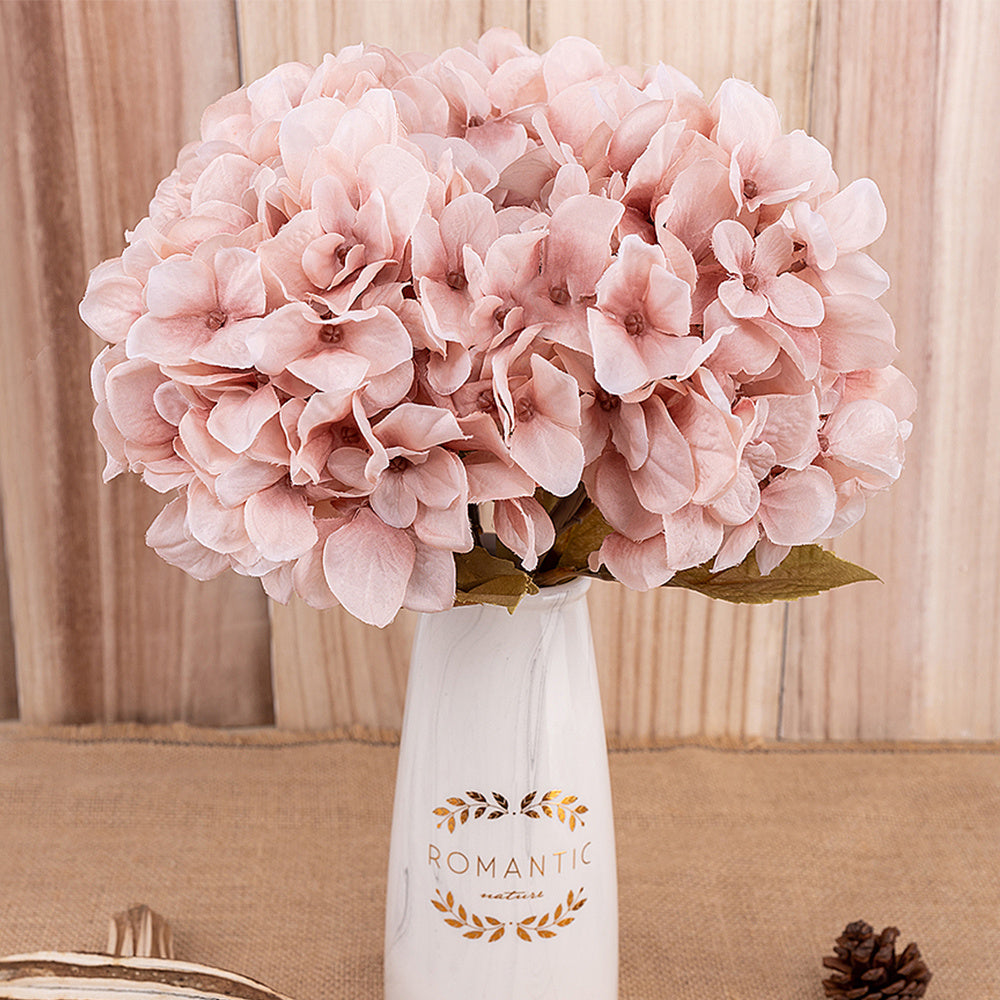Artificial Flowers Hydrangea Branch Autum