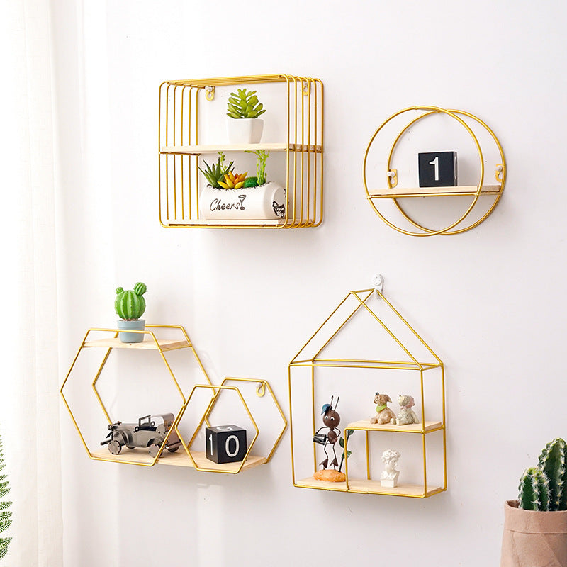 Aesthetic Iron Shelves