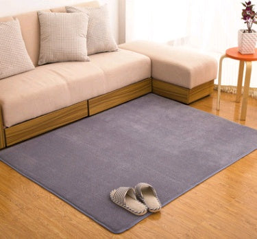 Memory cotton coral velvet rug