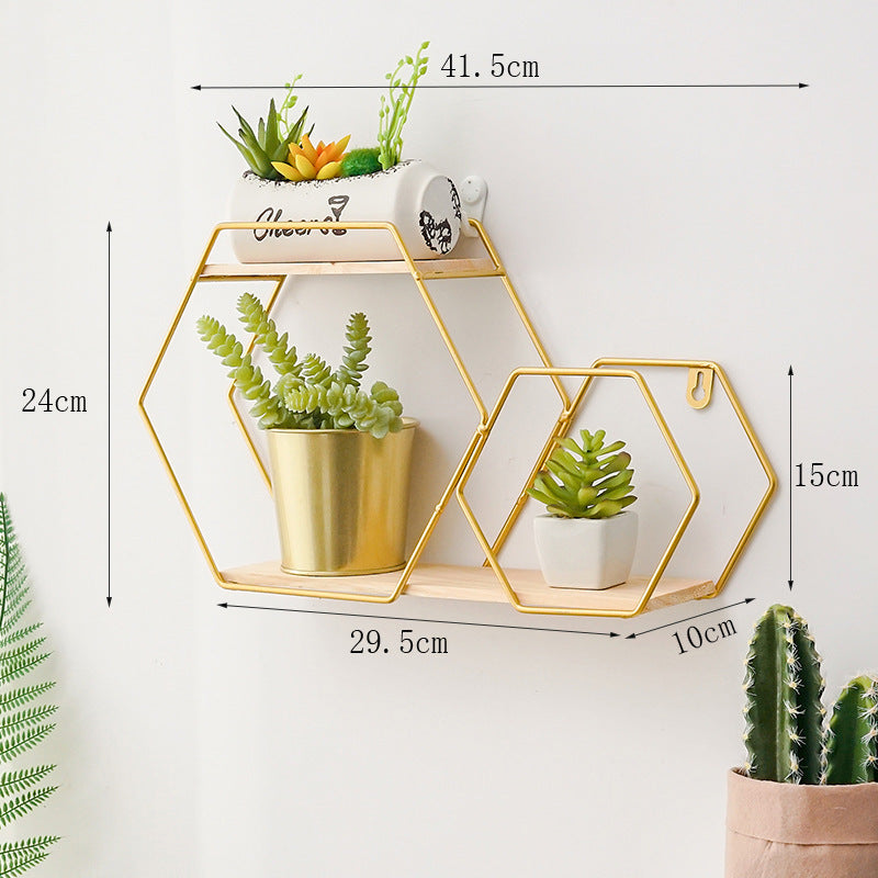 Aesthetic Iron Shelves