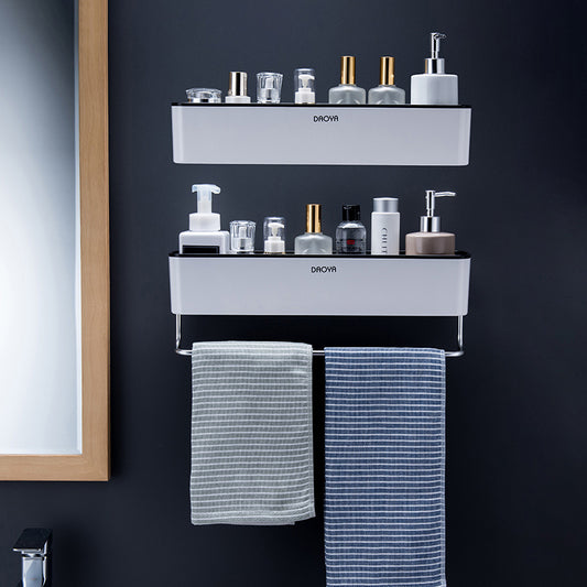 Bathroom Shelves, Perforated Ceramic Tile Walls