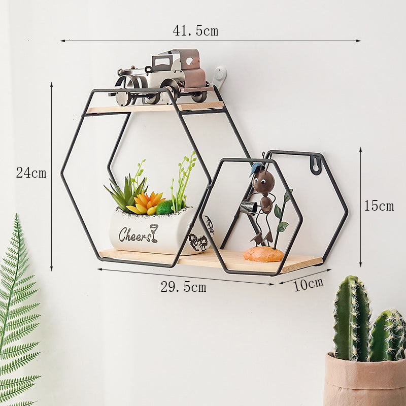 Aesthetic Iron Shelves