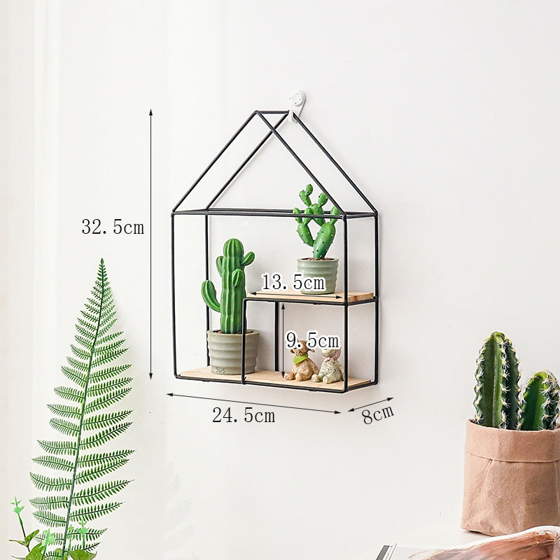 Aesthetic Iron Shelves