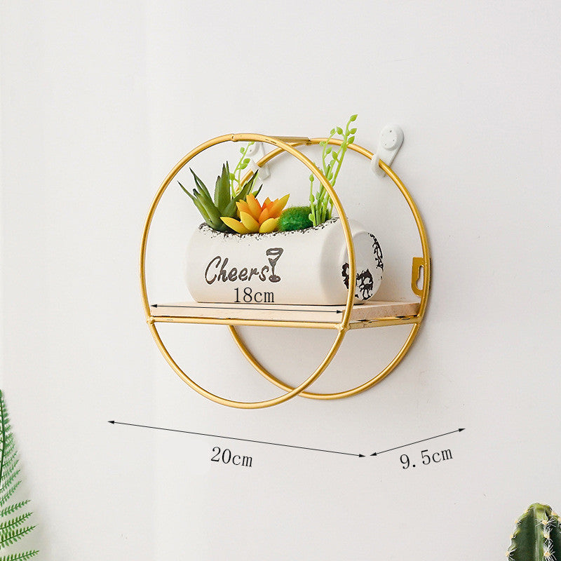 Aesthetic Iron Shelves