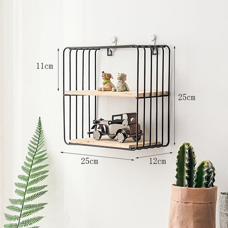 Aesthetic Iron Shelves
