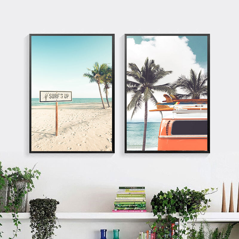Modern Scandinavian Poster Art On Canvas