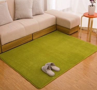 Memory cotton coral velvet rug