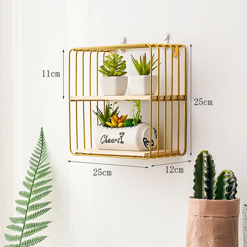 Aesthetic Iron Shelves