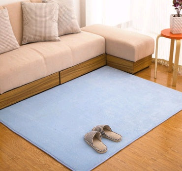 Memory cotton coral velvet rug