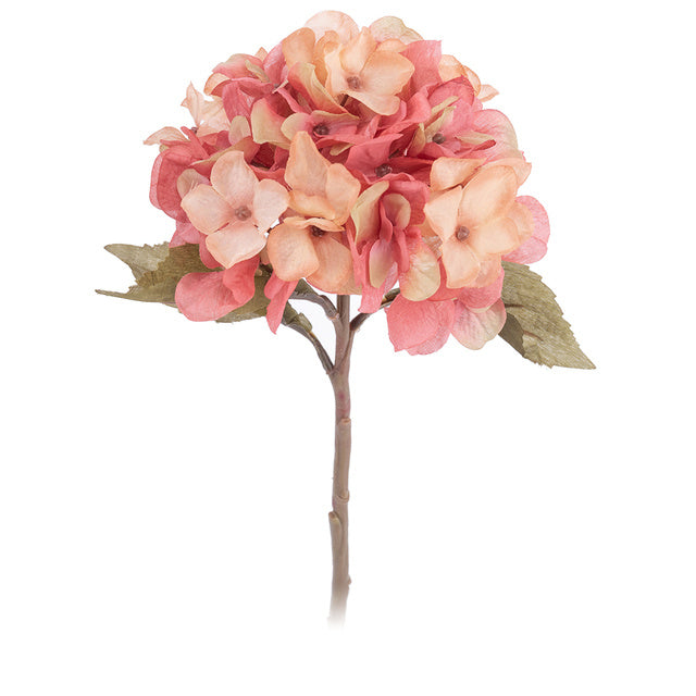 Artificial Flowers Hydrangea Branch Autum