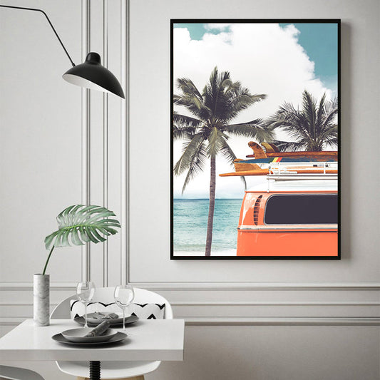 Modern Scandinavian Poster Art On Canvas
