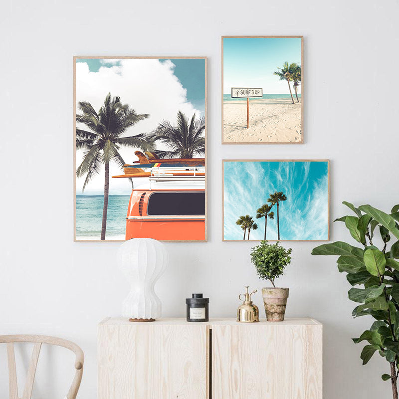 Modern Scandinavian Poster Art On Canvas