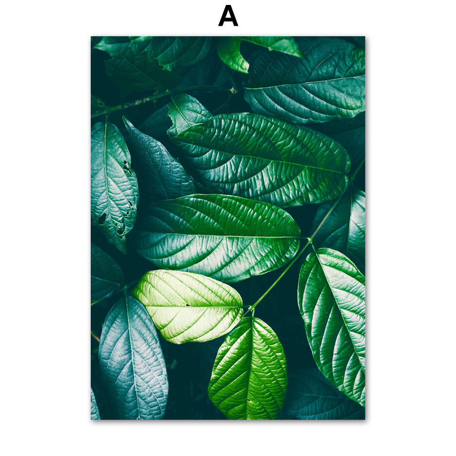 Green Plant Canvas Painting