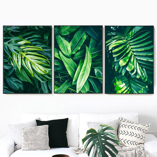 Green Plant Canvas Painting